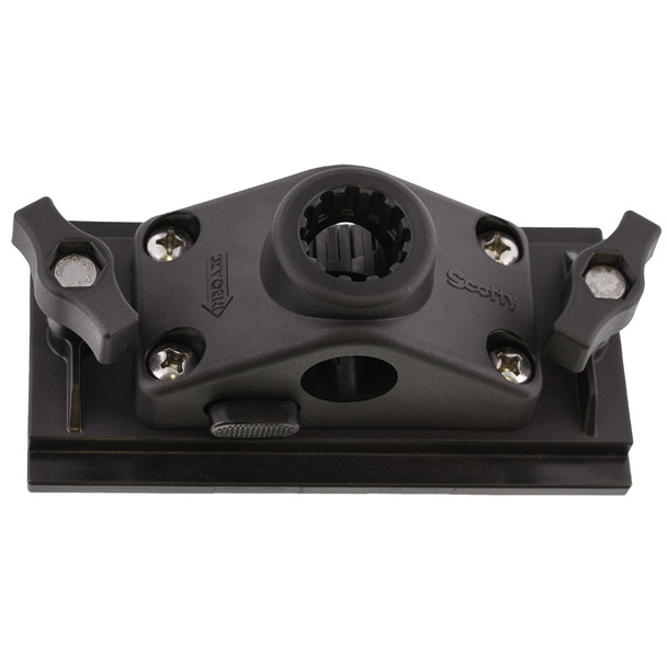 Scotty 340L Nylon Track Adapter for 3 1/2 Inch Wide Track Systems