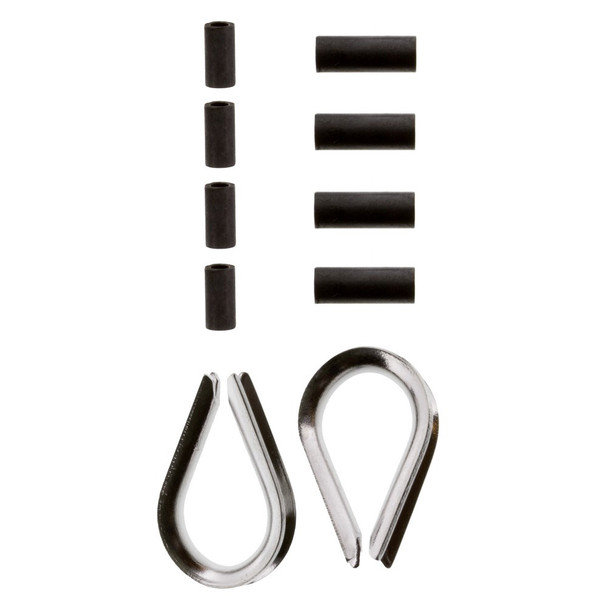 Scotty 1157 Stainless Steel Thimble Kit for Marine and Rigging Applications