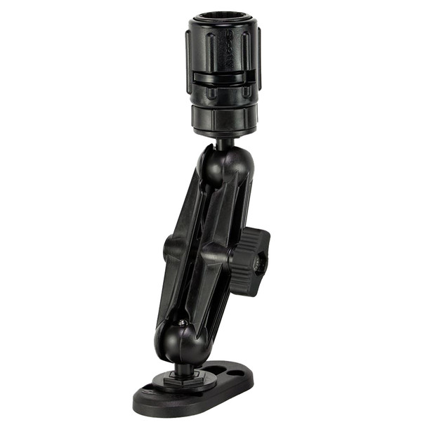 Scotty 151 Ball Mounting System with Gear-Head and Low Profile Track for Versatile Marine and Boat Applications