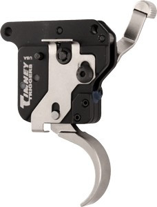 Timney Trigger for Remington Model 7 with Safety * Adjustable Nickel-Plated Steel Trigger Assembly