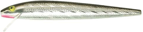 REBEL J10-1 Jointed Minnow 3.5-inch Silver/Black