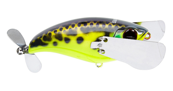 JACKALL Lures Pompadour 79 3" Yellow Frog Soft Plastic Lure