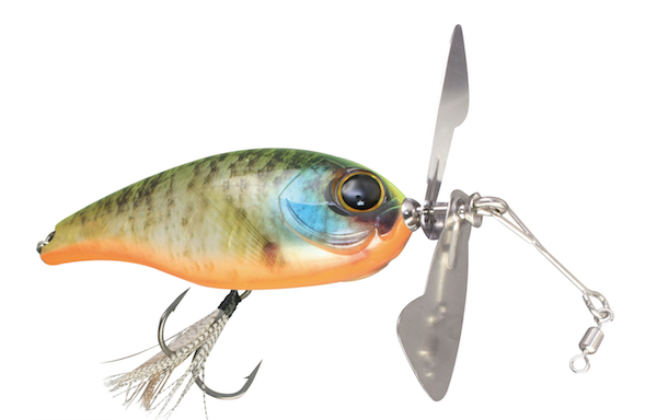 JACKALL LURES ChopCut RT Chartreuse Gill - Versatile Swimbait for Freshwater Fishing