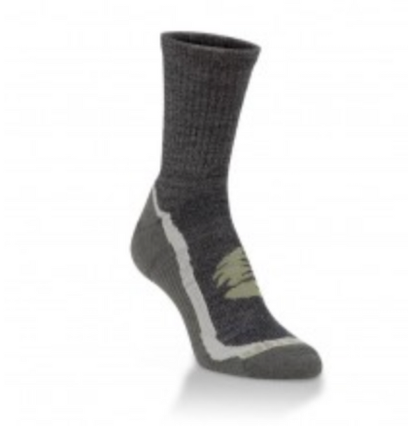 Crescent Sock Company H72783 Hiwassee Mini Crew Socks for Men, Size 9-12, Charcoal