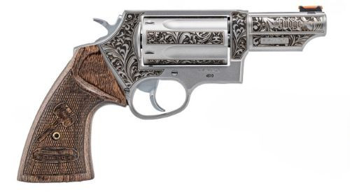 Taurus Judge .45LC/410 2.5-inch Stainless Revolver with Rubber Grips