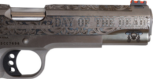 Colt Competition .38 Super 5-Inch Stainless Steel Semi-Auto Pistol with Adjustable Sights