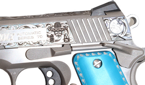 Colt Competition .38 Super 5-Inch Stainless Steel Semi-Auto Pistol with Adjustable Sights