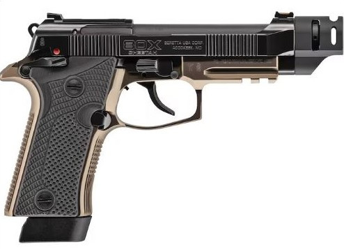 Beretta 80X Cheetah .380 ACP Semi-Auto Pistol with Optics Ready Features