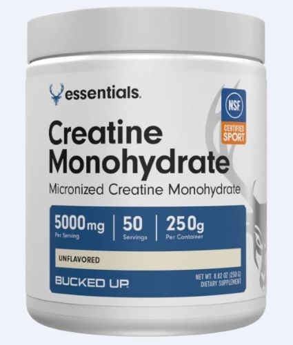 Bucked Up Creatine Monohydrate - 50 Servings for Enhanced Muscle Performance