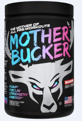 Bucked Up Pre-Workout Mother - Strawberry Mango Pineapple Flavor, 5.9 oz Tube