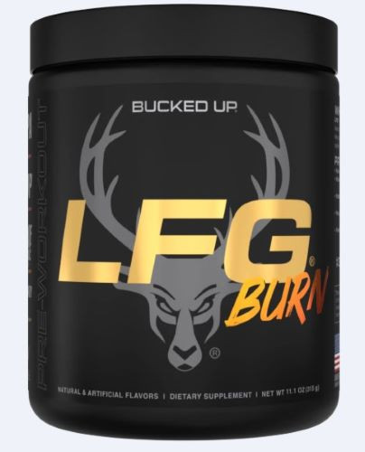 Bucked Up Pre-Workout LFG Burn - Energize and Burn Fat Effectively