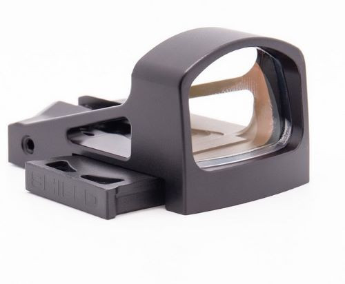 Shield Sights RMSD8MOAGLASS Reflex Mini Sight with 8 MOA Dot and Matte Black Finish