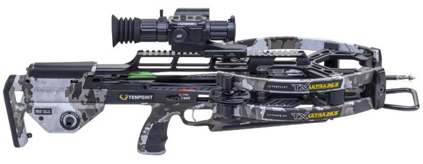 TenPoint XBOW TX Ultra 26.5 Crossbow - Made in USA with Brushless Metal Rest