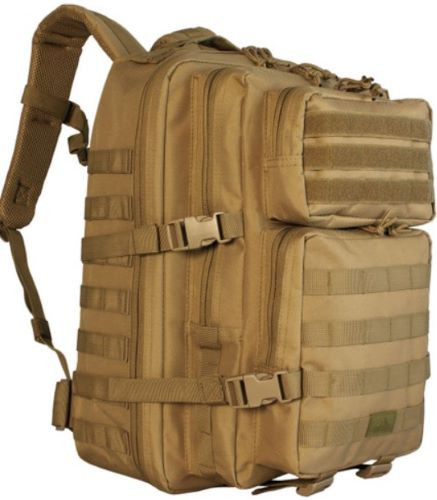 Red Rock Gear Large Assault Pack in Coyote Tan – 600D Polyester Backpack for Tactical and Outdoor Use
