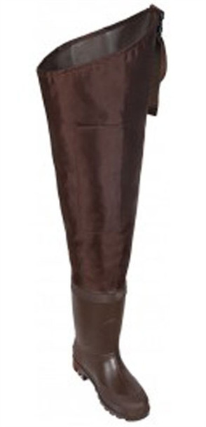 Allen Black River Hip Wader Brown Size 9 – Durable Waterproof Fishing Gear