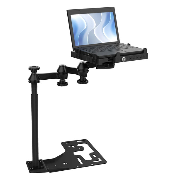 RAM Mounting Systems RAM-VB-168-SW3 No-Drill Universal Laptop Mount for Heavy Duty Trucks