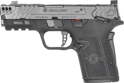 Smith & Wesson Equalizer PC Carry Comp 9mm Luger Semi-Auto Pistol with Night Sights and Polymer Frame
