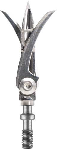 B3 Archery EXO2-125 Exoskeletal Mechanical Broadheads, 125 Grain, 2-Inch Diameter