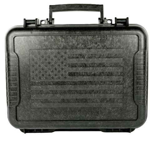 Boyt Single Handgun Hard Case with Egg Crate Foam Interior, Water Resistant & Dust Proof