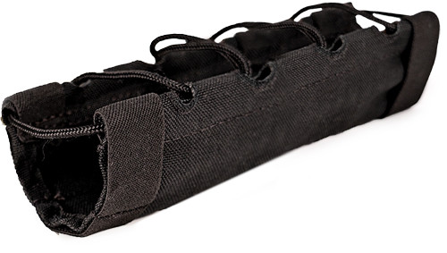 Grovtec GTAC369 8-inch Black Rail Wrap - M-LOK Compatible, Heavy Duty Cordura Material