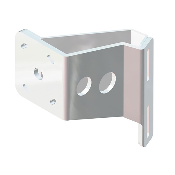 Power-Pole Braced Kit S-5-4 Port - White for Custom Transom Mounting