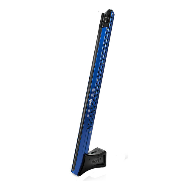 Power-Pole Blade BLS Shallow Water Anchor - 8 ft Blue with Power-Pole ONE Pump