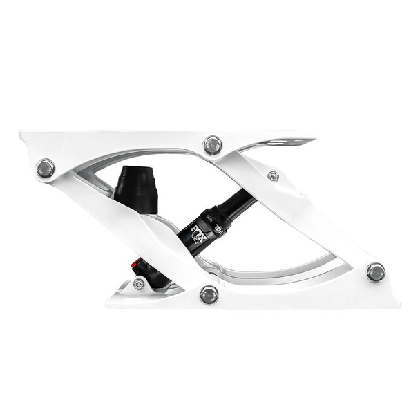Shockwave Seats S5-AL Suspension Base - White for Marine and Recreational Boats
