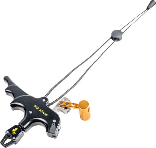 Trophy Ridge Release Precise - 4-Finger T-Handle Bow Release with 360-Degree Rotation and Sling Wrist Strap