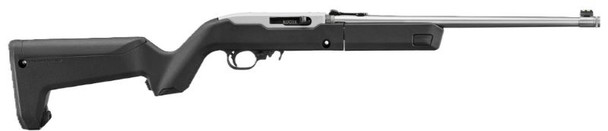 Ruger 10/22 Takedown Semi-Automatic .22 LR Rifle with Black Magpul X-22 Stock and Stainless Finish