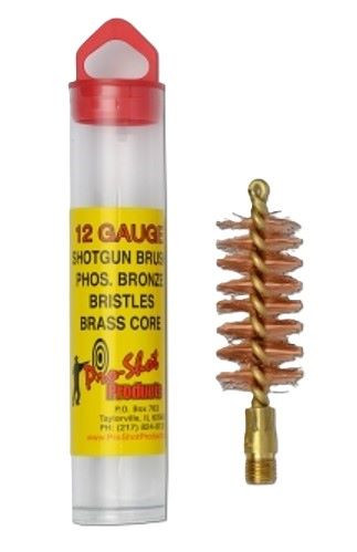 Pro-Shot Products 12S Bronze Cleaning Brush for 12 Gauge Firearms