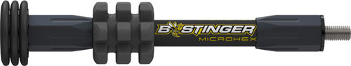Bee Stinger MHX06MB 6-Inch Carbon Stabilizer with Countervail Technology for Archery