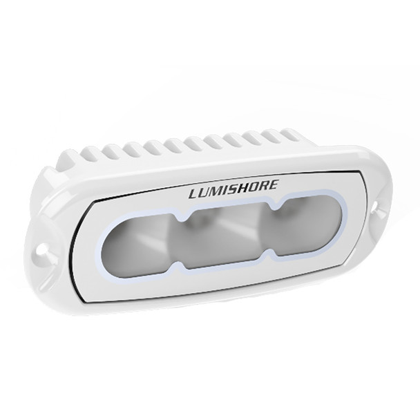 Lumishore ECLIPSE 4-Inch Flush Fit Flood Light - Marine Grade Deck and Cockpit Lighting