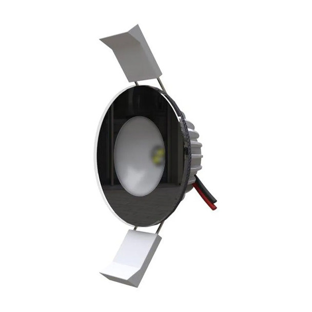 Lumishore ECLIPSE DL55 Blue/White Downlight - Black Finish for Marine and Outdoor Use