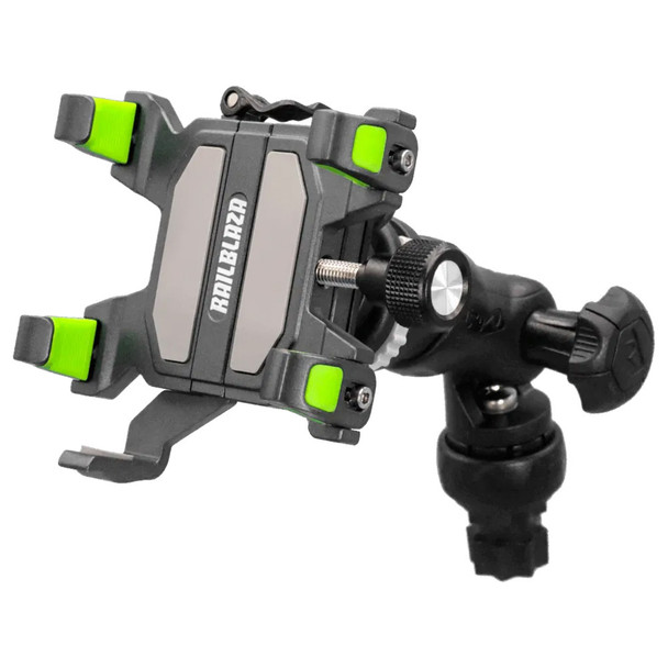 RAILBLAZA Anchorpoint Phone Holder with 360 Locking Arm and Vibration Dampening