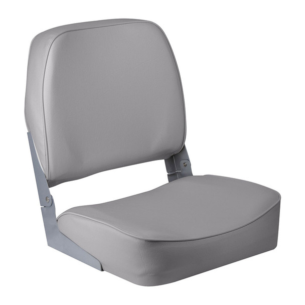 Wise Seats Super Value Low-Back Fishing Seat - Grey, Part Number 3313-717