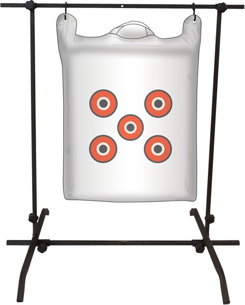 Muddy Deluxe Archery Target SA100 with Dual-Purpose Steel Frame for 3D and Bag Targets