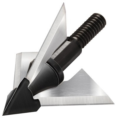 QAD Exodus Broadhead 100 Grain * Precision Hunting Broadhead with Hardened SST Tip