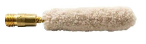 Pro-Shot Products MP410 Cotton Bore Mop with Brass Base for Oil and Solvent Cleaning