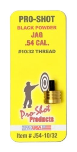 Pro-Shot Products J54-10/32 Black Powder Jag for 54 Caliber Firearms