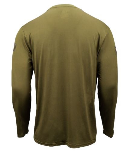 Glock Performance Long Sleeve T-Shirt in Military Green - X-Large