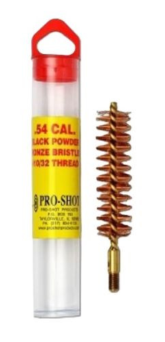 Pro-Shot Products 54BP-10/32 Black Powder Bronze Bore Brush for 54 Caliber Firearms