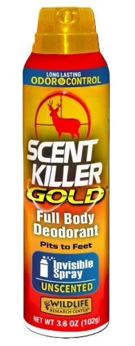 Wildlife Research Unscented Total Body Spray - 3.6 oz Elimination Spray Can