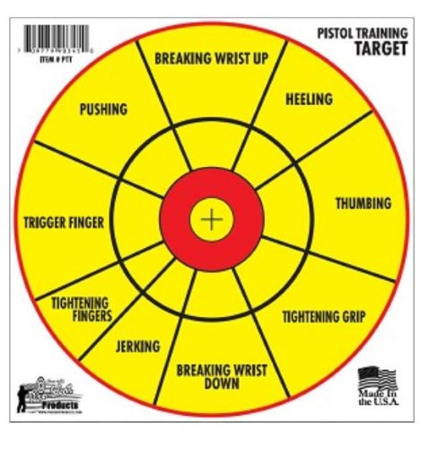 Pro-Shot Products Splatters Shot Target 12" - Pack of 6