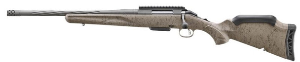 Ruger American GenII Ranch Left-Handed Sporting Rifle in 350 Legend with Threaded Barrel and Flat Dark Earth Stock