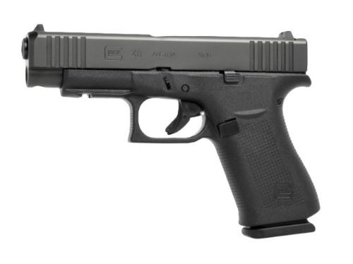 Glock G48 MOS 9mm Luger Semi-Auto Pistol with 15-Round Magazines