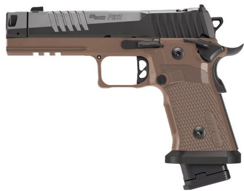 SIG P211 GTO Combat 9mm Semi-Auto Pistol with Night Sights and Bull Barrel