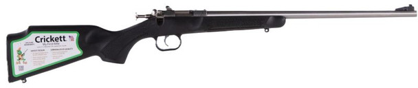 Crickett G2 Youth Sporting Rifle in 22 WMR with Stainless Finish and Synthetic Stock