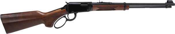 Henry H1 Western Lever Rifle 22 Win Mag with Walnut Stock and Bluet Finish