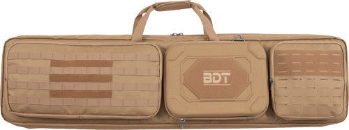 Bulldog 48" Double Suppressor Scope Cover in Tan - Heavy-Duty 600 Denier Polyester Canvas