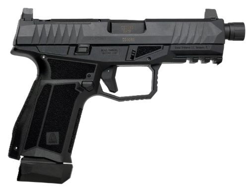 Global Ordnance AREX Delta Gen2 M Tactical 9mm Luger Semi-Auto Pistol with Picatinny Rail and Adjustable Sights